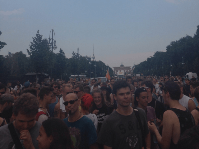 Hanfparade 2015 am Brandenburger Tor (Foto: Joseph Braun)