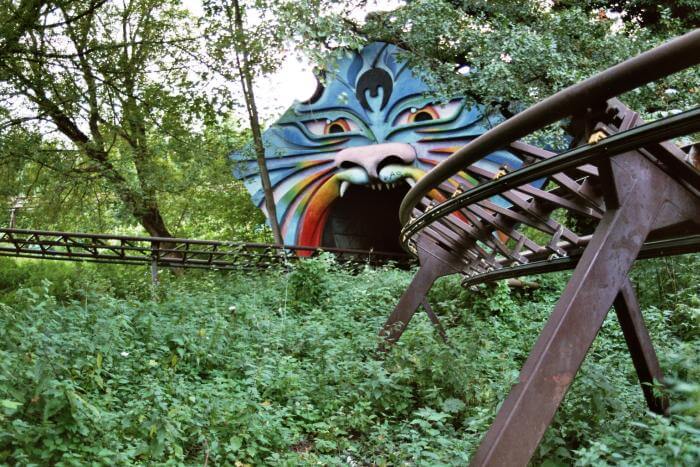 So zeigt sich heute der Spreepark im Plänterwald. (Foto: Internauten Basis)