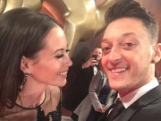Mesut Özil und Mandy Capristo