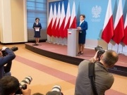 Polens Premierministerin verbannt EU-Flaggen aus Pressekonferenz