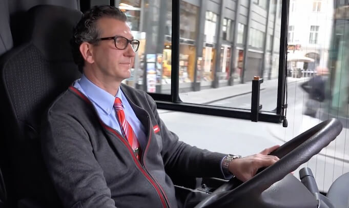 Ex-Berliner Daniel Winter ist der beste Busfahrer Wiens