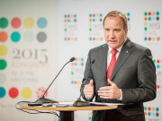 Schweden will 80.000 Asylbewerber abschieben Schwedens sozialdemokratischer Ministerpräsident Stefan Löfven verliert aufgrund seiner lockeren Asylpolitik zunehmend Wählerstimmen und versucht nun mit einer härteren Gangart zu überzeugen. (Foto: flickr/ Socialdemokraterna)