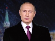 Wladimir Putin bei seiner Neujahrsansprache