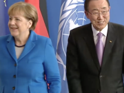 Angela Merkel Uno-Generalsekretärin Vera Lengsfeld