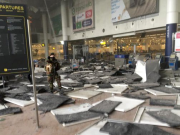 Dutzende Menschen tot: Bilder der Zerstörung in Brüssel Bilder der Zerstörung in Brüssel