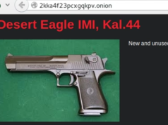 Über den Tor-Browser konnte man im Darnet scharfe Waffen kaufen, wie eine Magnum Desert Eagle für 1.250 Euro, die wegen ihrer Wuchtigkeit und Schwere (2 Kilo) von Jägern in Deutschland gern als Fangschusswaffe eingesetzt wird. (Foto: SEK.de)