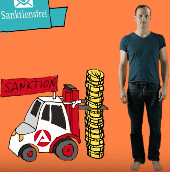 Ein Berliner Sanktionsfrei-Spendenfonds hilft Hartz-IV-Empängern, wenn ihr Jobcenter eine Sanktion androht oder verhängt. (Foto: Sanktionsfrei.de)