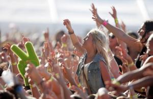 Outdoor music festivals