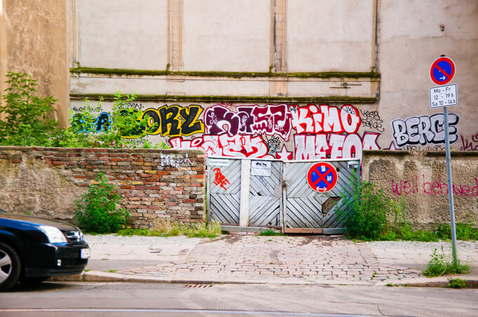 Graffiti in Berlin. (Source).