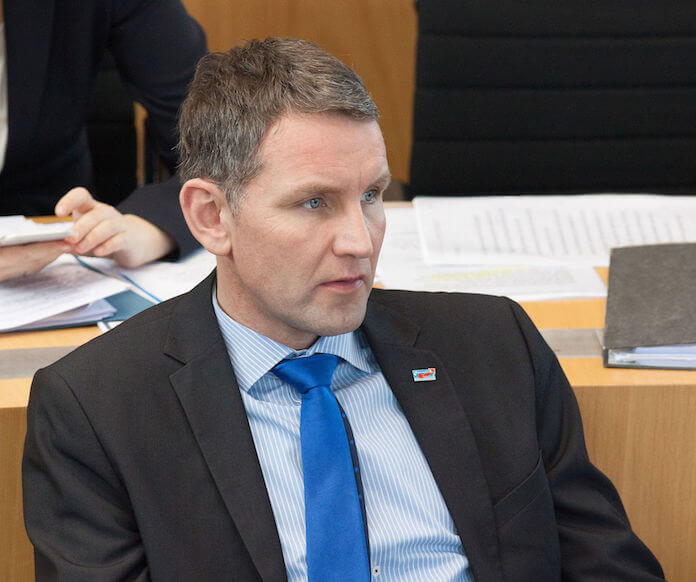 von Thüringen, sieht Gemeinsamkeiten der AfD zur französischen Front National zum Beispielg gegen das Freihandelsabkommen TTIP mit den USA und gegen eine multikulturelle Gesellschaft (Foto: Wikipedia Olaf Kosinsky eigenes Werk)