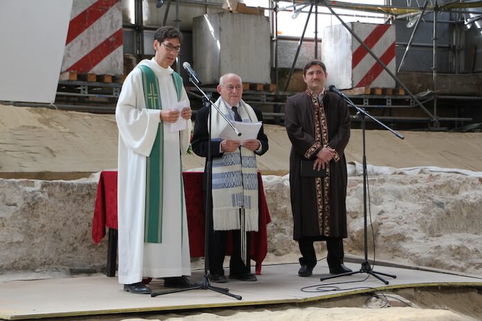 Multireligious Event in Berlin with all three religions. (Foto: The House of One)