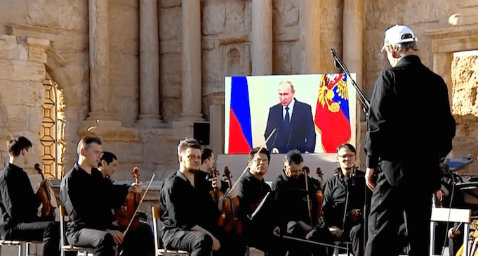 putin palmyra konzert