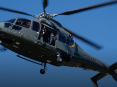 Kräfte eines Spezialeinsatzkommandos (SEK) sind mit einem Hubschrauber zum Einsatzort geflogen (SEK-Einsatz.de)