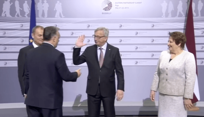 Jean-Claude Juncker Diktator Viktor Orban