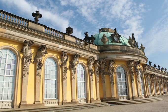 Sanssouci castle. 