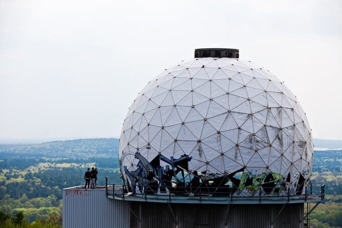 Dome at Teufelsberg. Source.