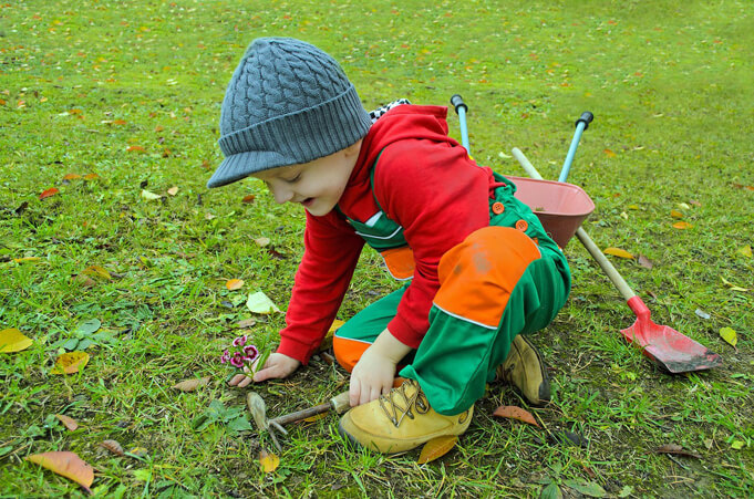 Child gardener