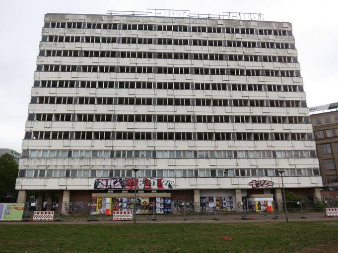 Haus der Statistik in central Berlin. Source. livable city