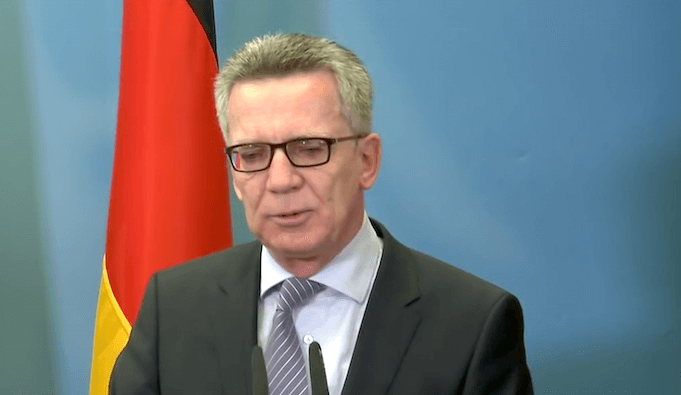 Thomas de Maizière Nationalbewusstsein