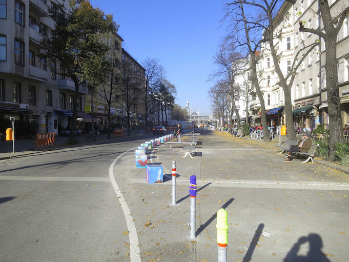 In der Begegnungszone Maaßenstraße wurden Steuergelder verschwendet: 835.000 Euro (Foto: PROAlper Çuğun)