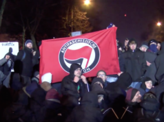 Norbert Müller Fahrdienst Bundestag Antifa-Demo