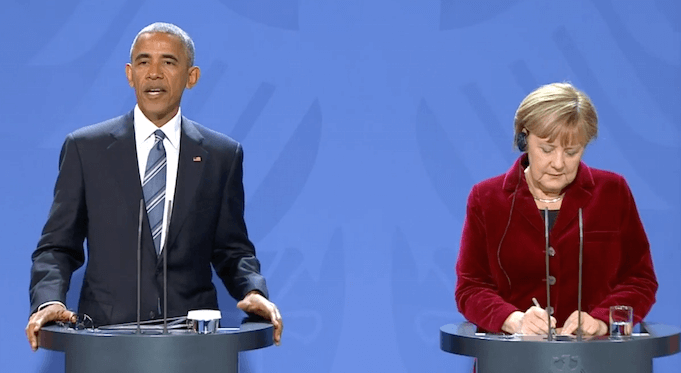 Barack Obama Angela Merkel Bundestagswahl 2017