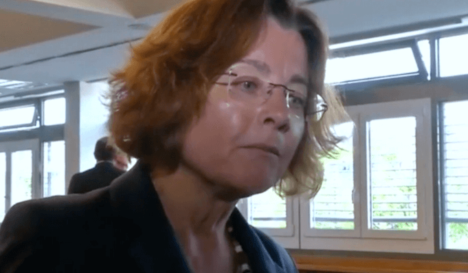 LAF-Präsidentin Claudia Langeheine bekommt reichlich Kritik ab. (Screenshot: YouTube)