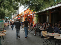 Die Bergmannstraße ist auf ihrem zu einer Fußgänerzone. (Foto: PROValerio Pillar)