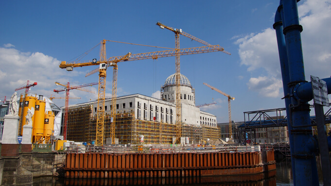 Humboldt Forum under construction. Source.