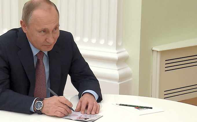 Putin Einbürgerung Steven Seagal