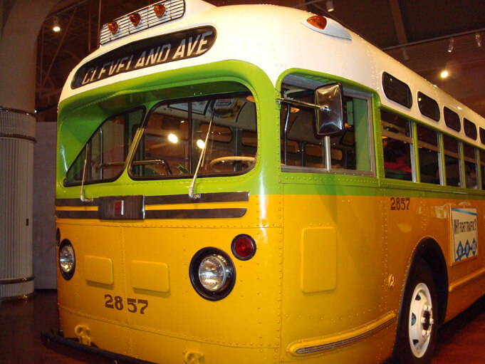 The Rosa Parks Bus. Source.