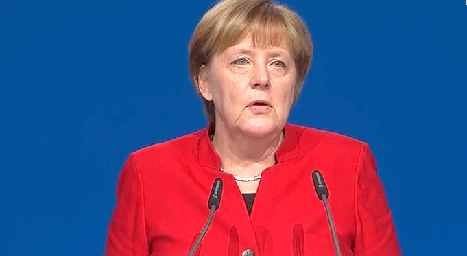 Angela Merkel zur CDU-Chefin gewählt