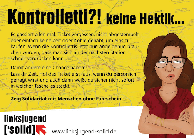 Linksjugend Schwarzfahrer