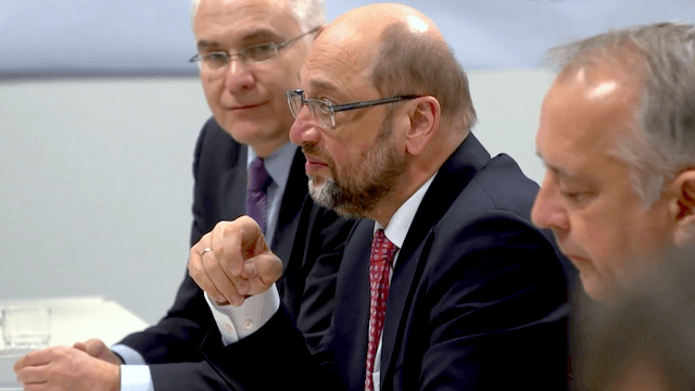 Martin Schulz Emnid-Wahlumfrage SPD vor Union