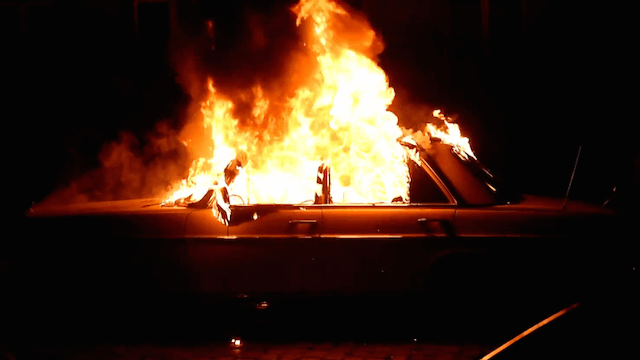 Autos brennen Kreuzberg Gropiusstadt