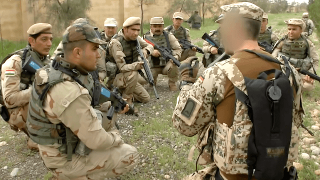 Bundeswehr Kurden Peschmerga gegen Jesiden