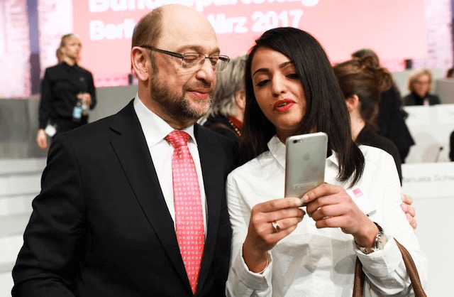 Martin Schulz Sawsan Chebli
