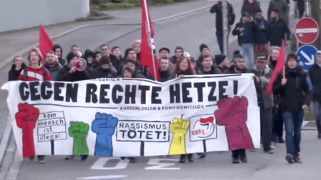 AfD Gegendemonstranten