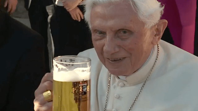 Ex-Papst Benedikt Nielsen-Studie Hier wird am meisten Bier getrunken