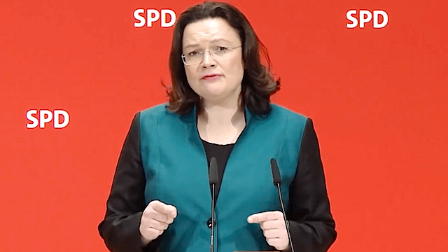 Die unter Federführung von Ministerin Andrea Nahles erreichte Reform soll mehr Bürger in die Betriebsrente locken. Doch die Betroffenen sollten genau rechnen, ob sich das Angebot auch langfristig lohnt, sagt Dr. Sebastian Grabmaier von Jung, DMS &amp; Cie. (Screenshot: YouTube)