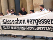 Identitäre Bewegung gegen Zensur Bundesjustizministerium Heiko Maas
