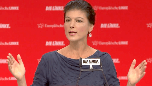Sahra Wagenknecht gegen Raute und Zottelbart