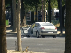 Tatfahrzeug Islamistischer Sprengstoff-Anschlag auf Pariser Polizei