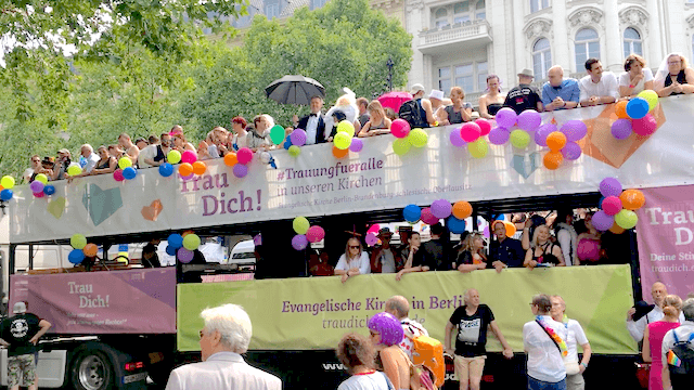 CSD-Truck Evangelische Kirche