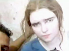 Unter den vier kürzlich im Irak festgenommenen IS-Kämpferinnen mit deutschem Pass ist Linda Wenzel die jüngste und bekannteste. (Screenshot: YouTube)