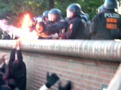 Straßenschlachten zum G20-Gipfel in Hamburg außer Kontrolle