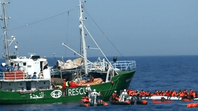Die Maßnahme richtet sich ausdrücklich gegen NGOs. Libyen sperrt seine Küste für ausländische Schiffe. (Screenshot: YouTube)