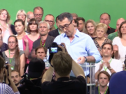 Grüne fallen in Wahlumfrage erstmals auf Platz 6 Die Grünen fallen in einer Wahlumfrage erstmals auf Platz 6 zurück. (Screenshot: YouTube)