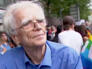 Ströbele: „Ohne mich wäre Merkel nicht Kanzlerin“ Hans-Christian Ströbele kürzlich beim G20-Gipfel in Hamburg. (Screenshot: YouTube)