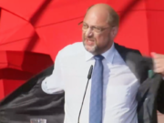 Martin Schulz poltert gegen arrogante Golfspieler Martin Schulz poltert im Wahlkampf gegen Golfspieler und deren vermeintliche Arroganz. (Screenshot: YouTube)